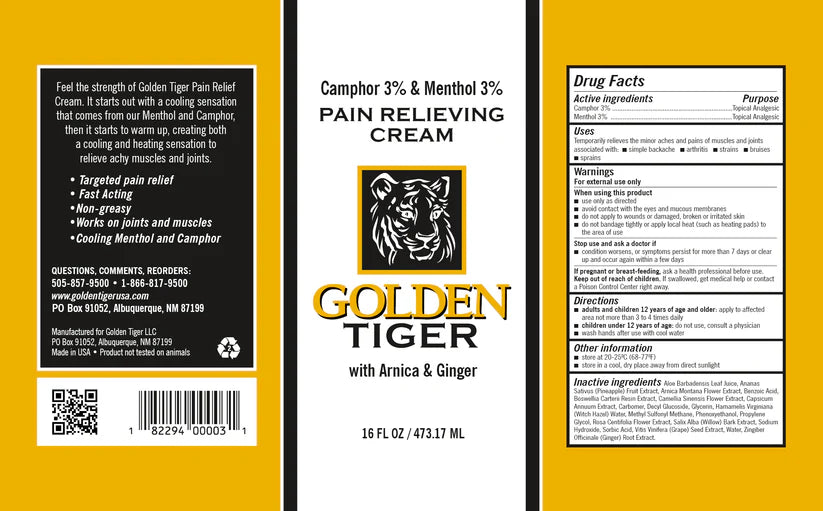 Golden Tiger 16oz pump