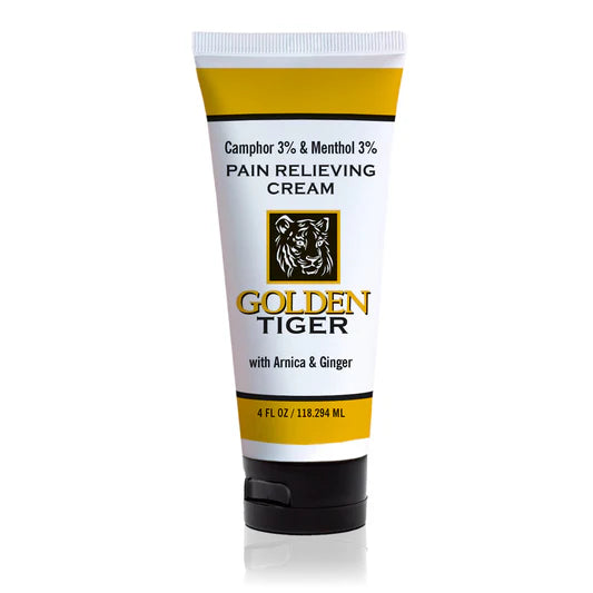 Golden Tiger Pain Relieving Cream - Tube 4oz